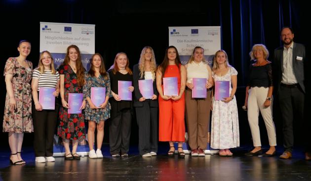 Übergabe der Europässe