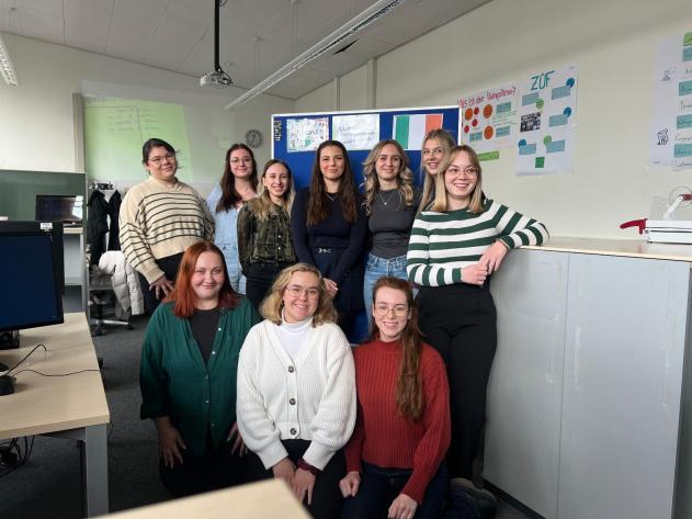 Teilnehmer des ersten Auslandsaufenthalts