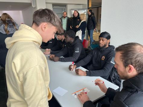 Autogrammstunde der WiHa Panthers