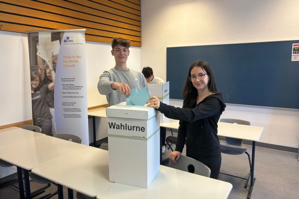 Pressebericht zur Juniorenwahl an der David-Würth-Schule
